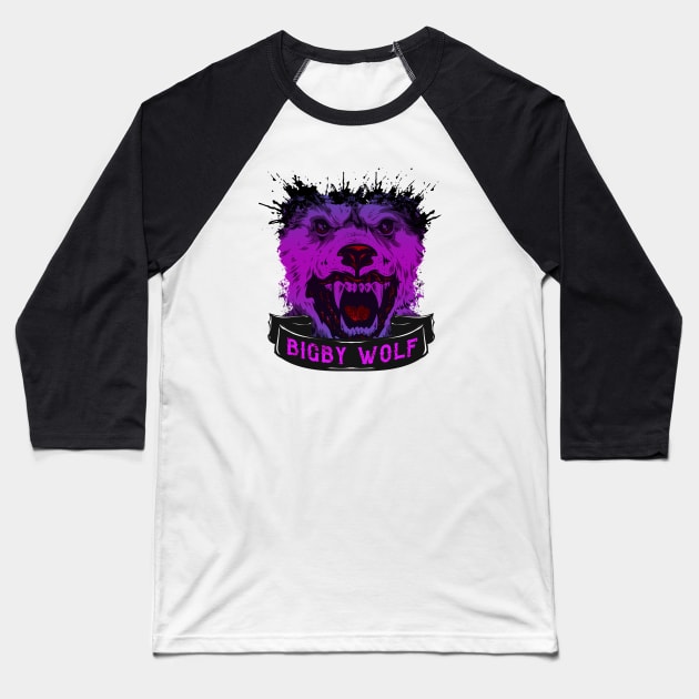 BIGBY WOLF Baseball T-Shirt by theanomalius_merch